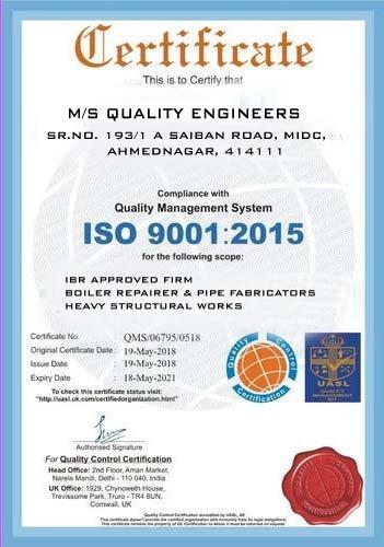 ISO Certificate